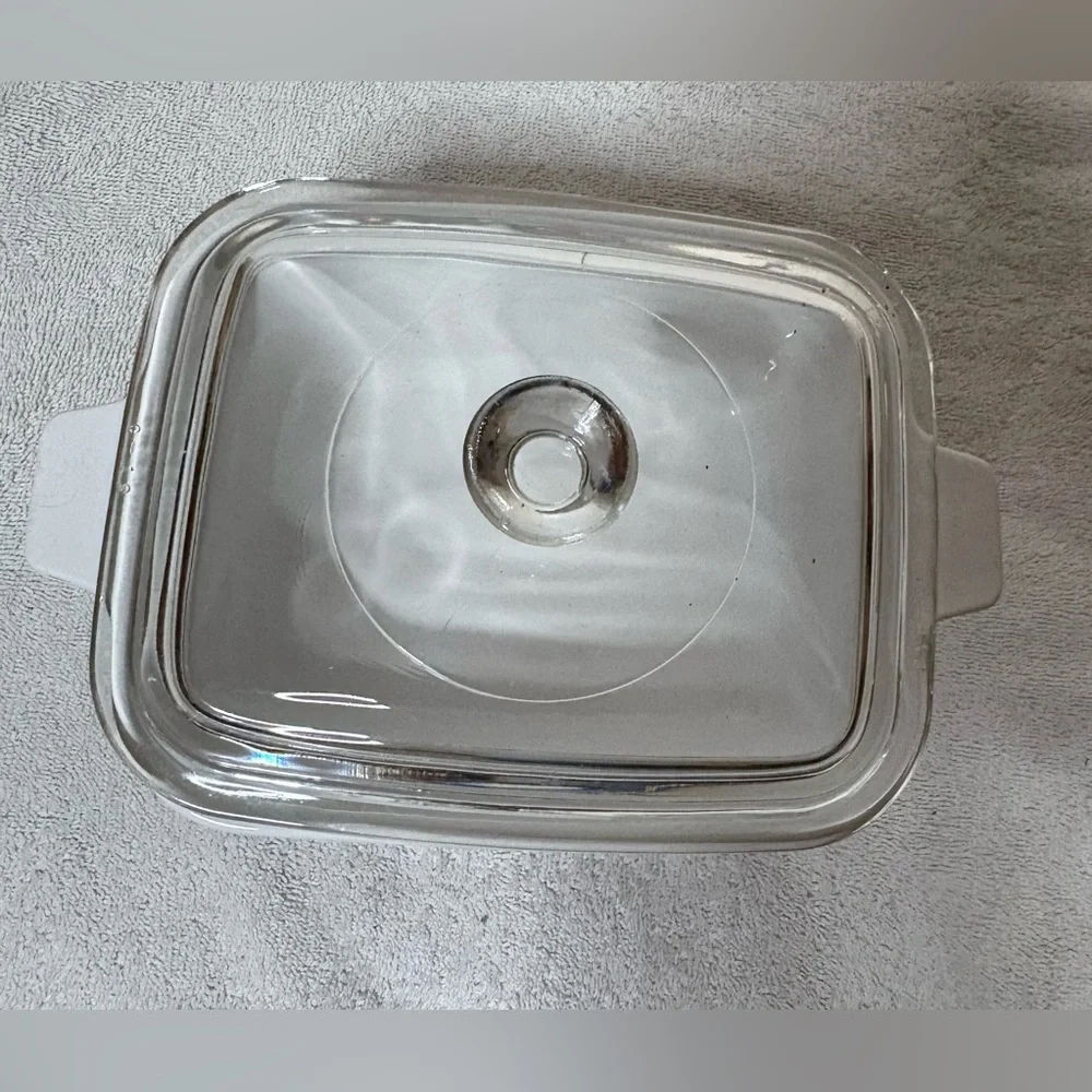 Vintage Corning Ware P-4-B Spice of Life Le Persil La Sauge Dish w/Lid (7x5.5x3)
